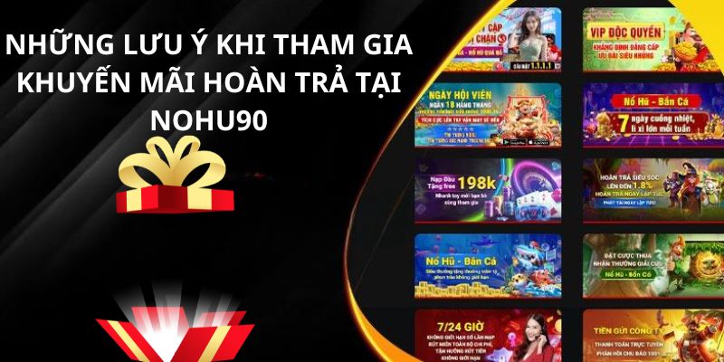 Vài lưu ý quan trọng khi nhận ưu đãi hoàn trả